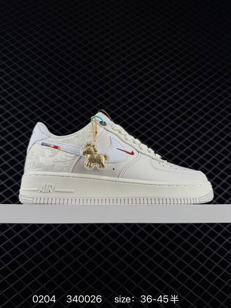 Nike Air Force 1 07 Low Sail White with red accents EU 36-45 5 lifestyle