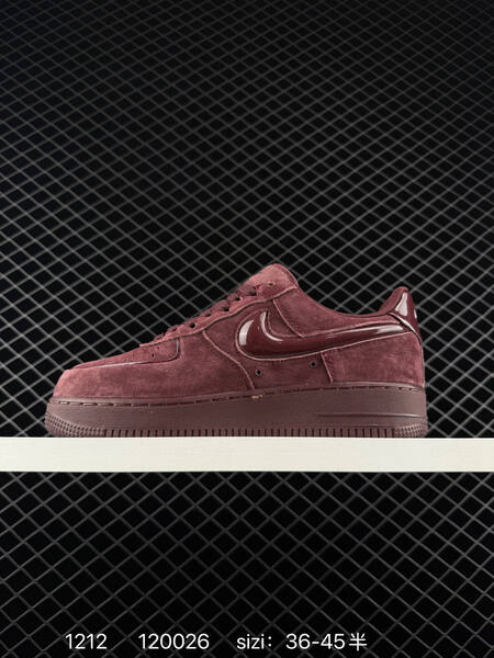 Nike Air Force 1 07 burgundy EU 36-45 5 lifestyle