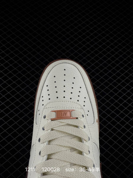 Nike Air Force 1 Low white brown 36-45 casual lifestyle