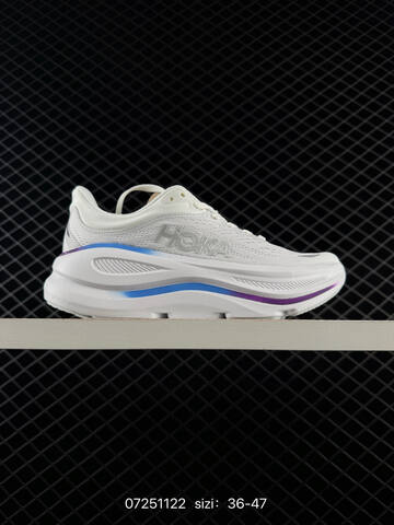 HOKA ONE ONE Clifton 9 Wide Off White Yellow Pink Blue EU 36-47 Running Shoe Running Sneakers - Unisex (BS-86145)