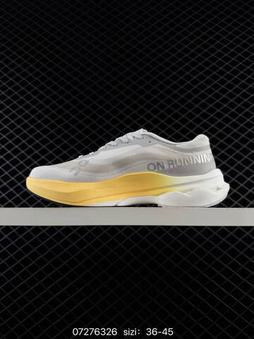 On Cloudpulse 2 White Silver Yellow Black EU 36-45 Running Shoe Running Sneakers - Unisex (BS-84975)