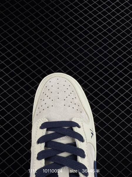 Nike Dunk Low Retro cream white navy with red accents EU 36-45 lifestyle