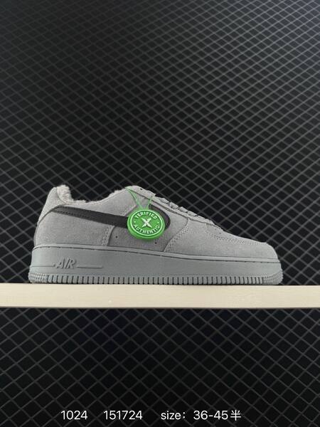 Nike Air Force 1 07 Black White and Grey Black EU 36-45 5 lifestyle