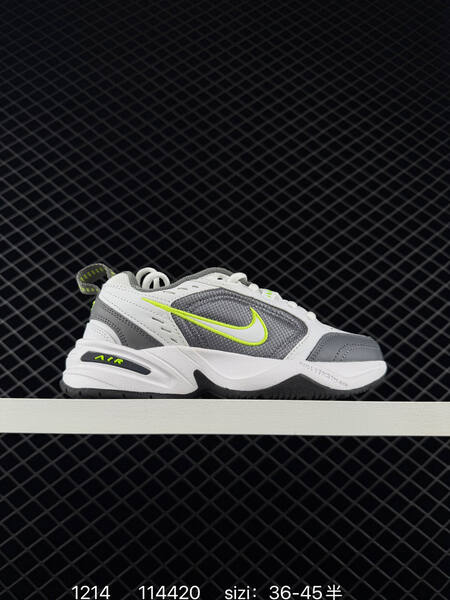 Nike Air Monarch IV White Black Blue EU 36-45 5 casual lifestyle
