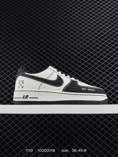 Nike Air Force 1 07 Low CDG Black White EU 36-45 5 lifestyle