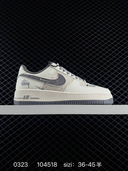 Nike Air Force 1 07 Low white gray black red 36-45 5 lifestyle