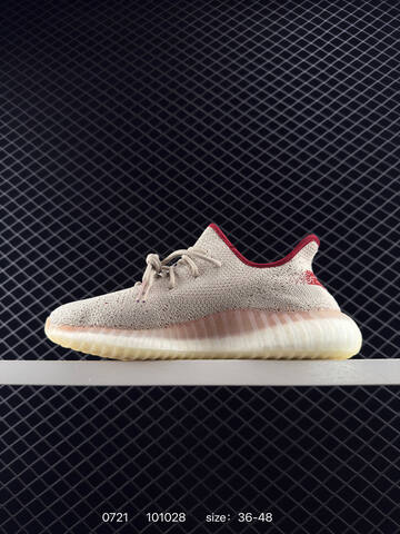 Yeezy Boost 350 V2 Beige Red Cream White EU 36-48 Sneaker - Unisex (BS-83578)