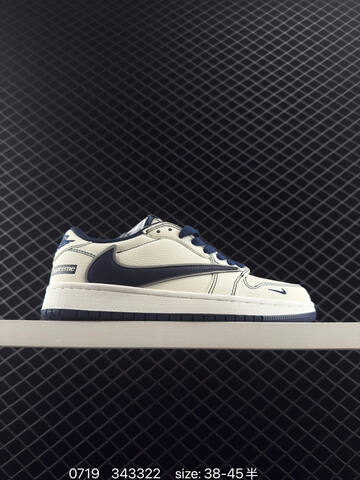 Jordan Air Jordan 1 Low Sail Navy White EU 38-45 Sneaker - Unisex (BS-81044)