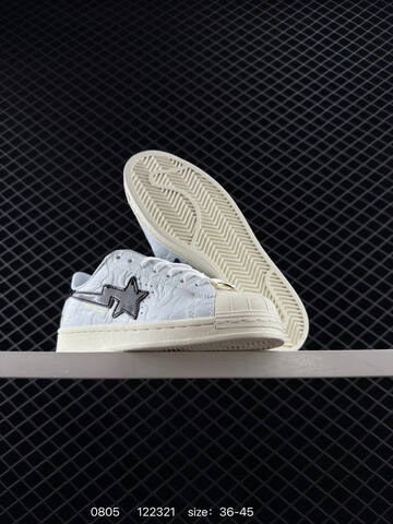 Bape x Adidas Superstar JR2702 36 45 122321 105 Lifestyle - Unisex (BS-78051)