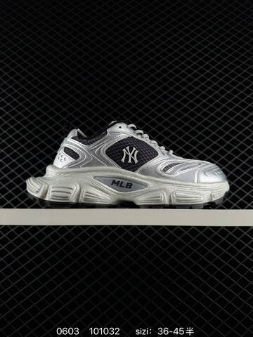 MLB Winner Chunky Silver Black White EU 36-45 Sneaker Casual Sneakers - Unisex