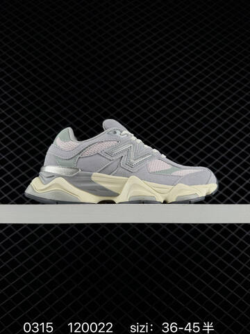 New Balance 9060 Purple Black White Grey Pink EU 36-45 Sneaker - Unisex (BS-82303)
