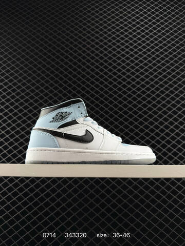 Jordan Air Jordan 1 Mid White Yellow EU 36-46 Basketball Shoe - Unisex (BS-81066)