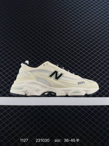 New Balance M1000 grey black white cream EU 36-45 sneaker