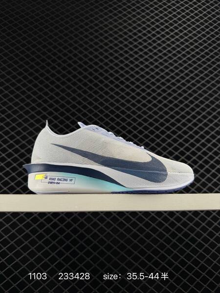 Nike ZoomX Vaporfly NEXT 4 HF6412-100 White Black with light blue and orange accents EU 35 5-44 5 running lifestyle