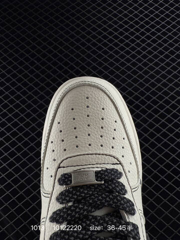Nike Air Force 1 Off White Black EU 36-45 Sneaker - Unisex (BS-80527)