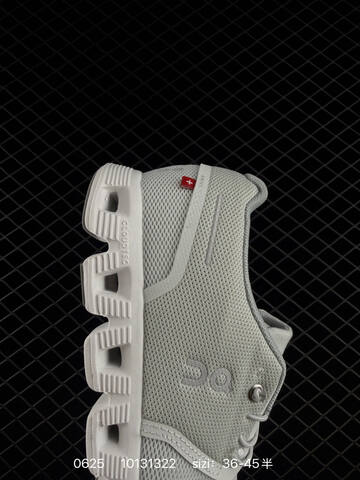 On Cloud 5 Light Grey White EU 36-45 Running Shoe Running Sneakers - Unisex (BS-85122)
