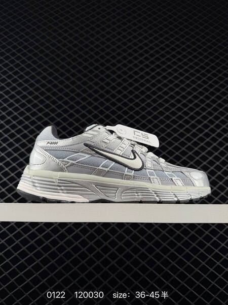 Nike P-6000 Premium Silver White Black EU 36-45 running lifestyle