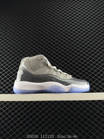 Jordan Air Jordan 11 cool grey white black translucent blue