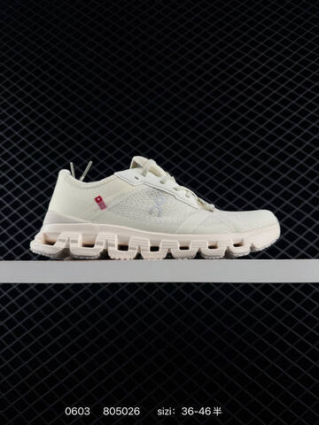 On Running Cloud X 4 Light Pink Coral Or White Gray EU 36-46 Running Shoe Running Sneakers - Unisex (BS-85208)