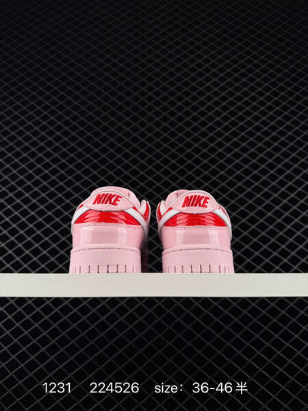 Nike Dunk Low Pink Red White EU 36-46 5 skate lifestyle