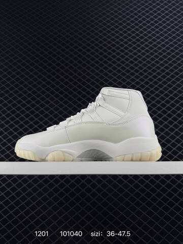 Jordan Air Jordan 11 Retro Pearl Off White Cream Silver EU 36-47 5 Basketball Shoe - Unisex (BS-80140)