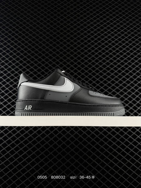 Nike Air Force 1 '07 LV8 black/gray/white EU 36-45 lifestyle