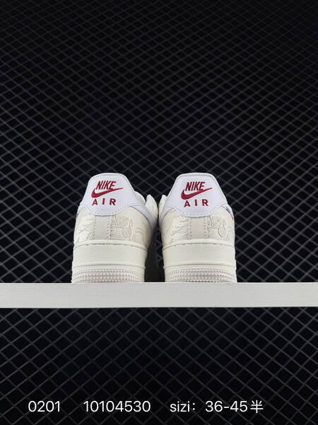 Nike Air Force 1 07 IQ1119-012 Sail White with red accents EU 36-45 lifestyle