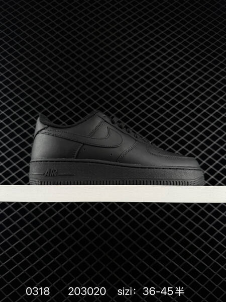 Nike Air Force 1 07 Low black and tan gum EU 36-45 5 lifestyle