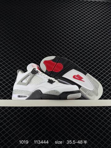 Jordan Air Jordan 4 Retro LS Lightning CT8527 Tan Black Red White EU 35 5-48 Basketball Shoe - Unisex (BS-80481)