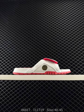 Jordan Hydro XIII Retro White Red Black EU 36-45 Slides - Unisex (BS-81188)