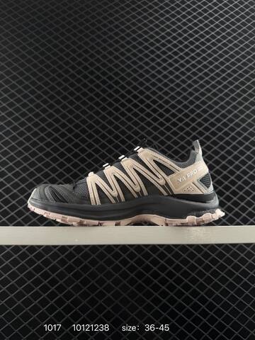 Salomon XA PRO 3D ADV Dark Grey Beige Light Pink EU 36-45 Trail Shoe Trail Running Sneakers - Unisex (BS-85955)