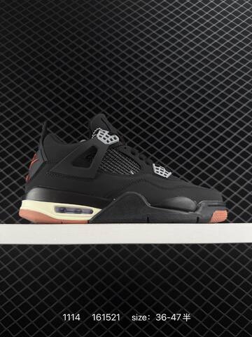 Jordan Air Jordan 4 Retro London Black Rust Brown Cream Grey EU 36-47 Basketball Shoe - Unisex (BS-80286)