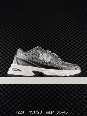 New Balance 740 U740BM2 silver grey black yellow white EU 36-45 running shoe