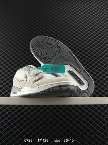 Jordan Air Jordan Legacy 312 White Light Grey Dark Grey Navy EU 36-45 Basketball Shoe - Unisex (BS-81006)