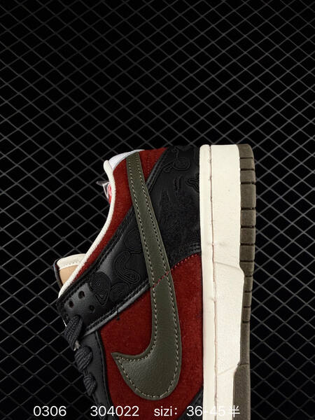 Nike SB Dunk Low black red olive white EU 36-45 skate lifestyle