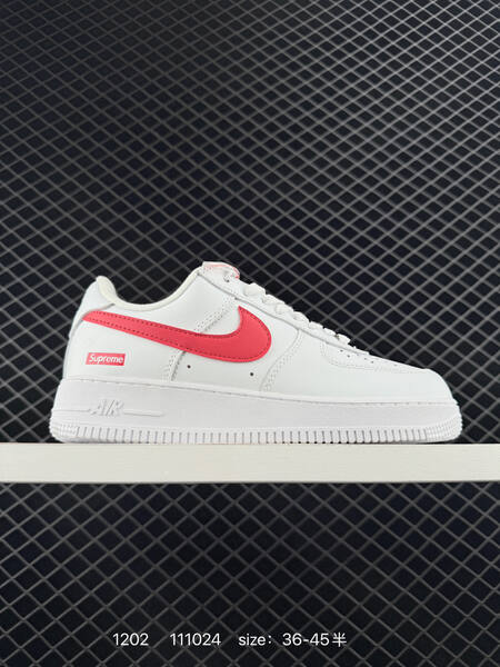 Nike Air Force 1 Low White Black Khaki Gum White Red Black White EU 36-45 lifestyle