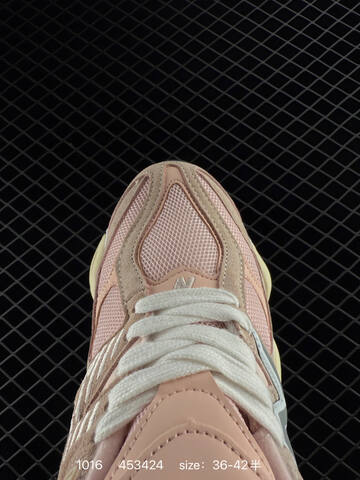New Balance 9060 pink beige white silver cream EU 36-42 sneaker