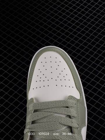 Nike Air Jordan 1 Low AIR JORDAN 1 553558 113 Size 36 36 5 37 Lifestyle - Women's (BS-80396)