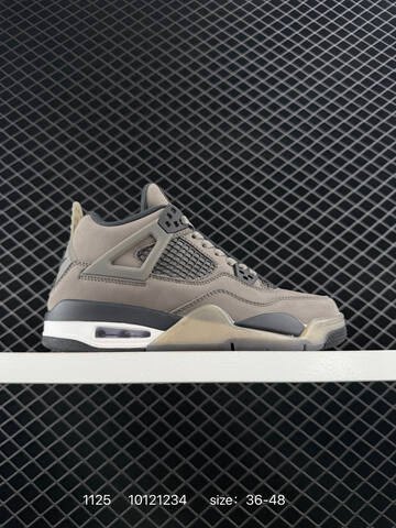 Jordan Air Jordan 4 SE Neon Grey Black White Red EU 36-48 Basketball Shoe - Unisex (BS-80193)