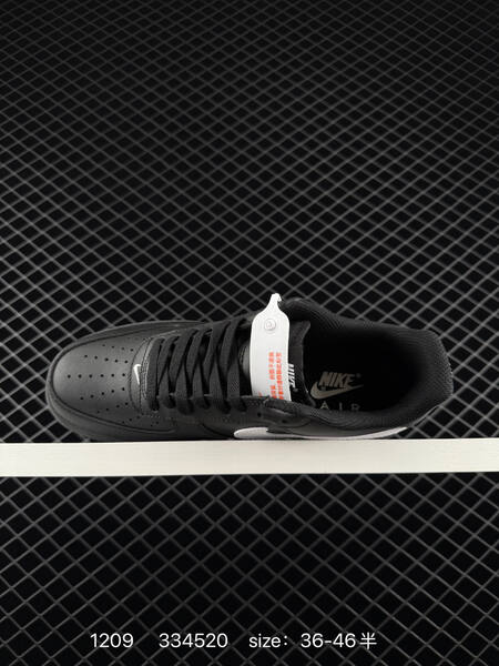 Nike Air Force 1 07 black white 36-46 5 casual lifestyle