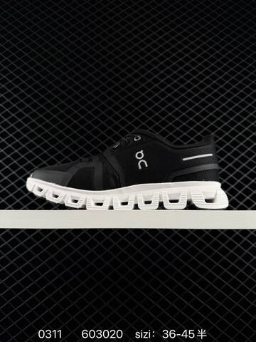 On Cloud 5 5998909 Black EU 36-45 Running Shoe Running Sneakers - Unisex (BS-85397)