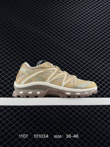 Salomon XT-Quest GTX Khaki Beige Off White Brown EU 36-46 Trail Shoe Trail Running Sneakers - Unisex (BS-85930)