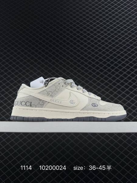 Nike SB Dunk Low cream white with black blue grey and lavender monogram custom colorways EU 36-45 skate lifestyle