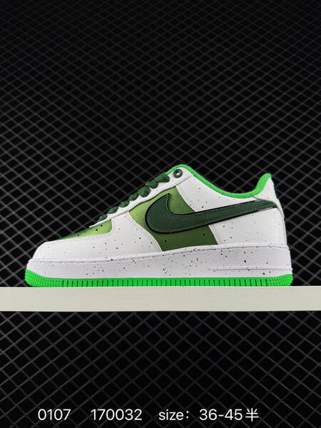 Nike Air Force 1 Low DOAF white green orange EU 36-45 5 lifestyle