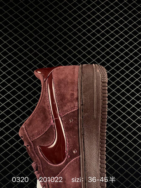 Nike Air Force 1 07 burgundy EU 36-45 lifestyle