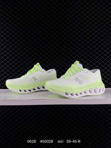 On Cloudrunner 3 White Neon Lime EU 36-45 Running Shoe Running Sneakers - Unisex (BS-85117)