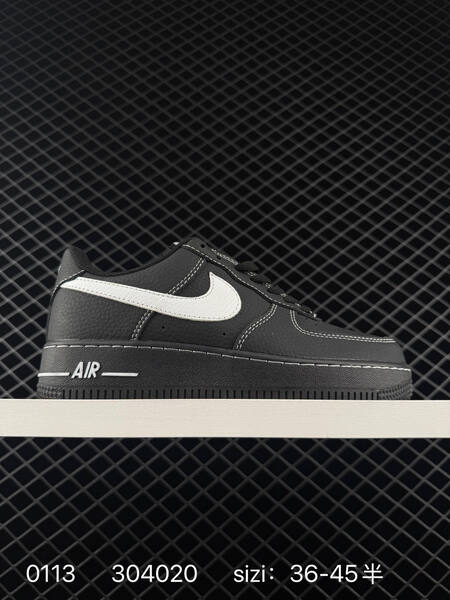 Nike Air Force 1 black white 36-45 casual lifestyle