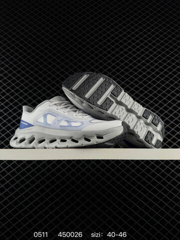On Loewe x On Cloudtilt Light Grey Blue White 40-46 Running Shoe Running Sneakers - Men's (BS-85297)