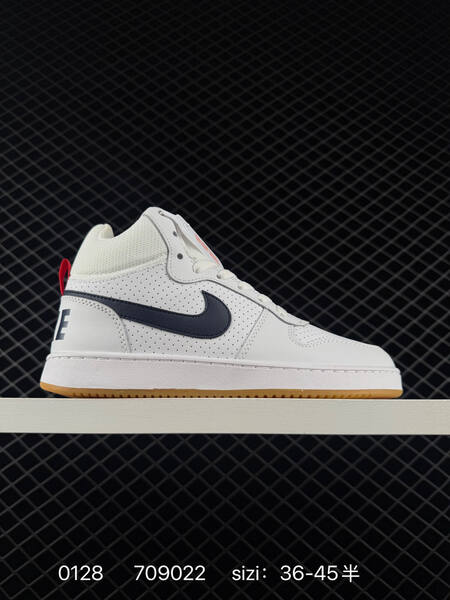 Nike Court Borough Mid white blue EU 36-45 casual lifestyle