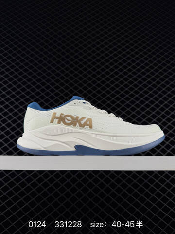 HOKA ONE ONE Rincon 4 Off White Cream Beige EU 40-45 Running Shoe Running Sneakers - Men's (BS-86308)